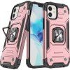 Pouzdro Wozinsky Ring Armor pro iPhone 14 Plus, magnetický držák, zlatý prsten