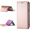 Pouzdro Magnet Card Case pro iPhone 14 Plus, odklápěcí kryt, peněženka, stojánek, růžová