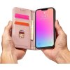 Pouzdro Magnet Card Case pro iPhone 14 Plus, odklápěcí kryt, peněženka, stojánek, růžová