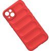 Pouzdro Magic Shield Case pro iPhone 14 Plus, flexibilní amor červené
