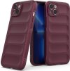 Elastické obrněné pouzdro Magic Shield pro iPhone 14 Plus v barvě vínové