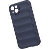 Pouzdro Magic Shield Case pro iPhone 14 Plus, flexibilní, obrněné, tmavě modré