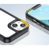 Pevný kryt Outer Space pro iPhone 14 Plus s gelovým rámem, černý
