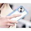 Pevný kryt Outer Space pro iPhone 14 Plus s gelovým rámečkem modrý