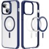 Puzdro Dux Ducis Clin2 pre iPhone 14 Plus magnetické puzdro MagSafe modré