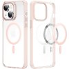 Pouzdro Dux Ducis Clin2 pro iPhone 14 Plus magnetické s MagSafe růžové