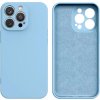 Silikonový kryt pro iPhone 14 Plus světle modrý