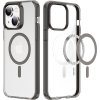 Puzdro Dux Ducis Clin2 pre iPhone 14 Plus magnetický kryt MagSafe sivý