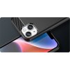 Carbon Case iPhone 14 kryt s flexibilním gelovým zadním krytem modrý