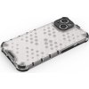 Hybridní obal Honeycomb pro iPhone 14, modrý, s motivem voštiny