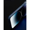 Pouzdro Nillkin Textured S pro iPhone 14 Pro, obrněný kryt s krytem fotoaparátu, modrý