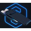 Pouzdro Nillkin Textured S pro iPhone 14 Pro, obrněný kryt s krytem fotoaparátu, modrý