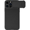 Puzdro Nillkin Synthetic Fiber S Case pre iPhone 14 Pro s krytom fotoaparátu, čierne