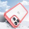 Pevný kryt Outer Space pro iPhone 14 Pro s gelovým rámečkem červený