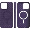 Tkaný kryt MagSafe pro iPhone 14 Pro - tmavě modrý