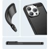 Flexibilní gelový zadní kryt Carbon Case pro iPhone 14 Pro modrý