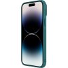 Kožený kryt Nillkin CamShield S Case pro iPhone 14 Pro Max s krytem fotoaparátu, zelený