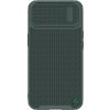 Nillkin Textured S Case iPhone 14 Pro Max obrněný kryt s krytem fotoaparátu tmavě zelený