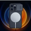 Nillkin CamShield Pro Magnetic Case iPhone 14 Pro Max Ochranný kryt fotoaparátu modrý (s MagSafe)