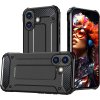 Hybridní kryt Armor pro iPhone 17 - černý