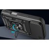 Hybridní kryt Camshield pro iPhone 17 Pro Max se stojánkem a krytem kamery - černý
