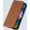 Pouzdro Dux Ducis Skin X2 pro iPhone 14 Pro s magnetickou klopou hnědé