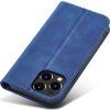 Pouzdro Magnet Fancy Case pro iPhone 14 Pro s výklopným krytem a stojánkem modré