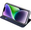 Pouzdro peněženka Dux Ducis Skin Pro pro iPhone 15 Plus - modré