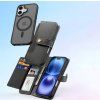 Dux Ducis Lawa kožené pouzdro pro iPhone 16 - černé
