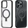 Pouzdro Dux Ducis Aimo Mag s MagSafe a stojánkem pro iPhone 16 Pro Max - černé