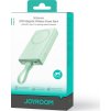 Powerbanka Joyroom JR-PBM01 magnetická 10000mAh 20W so stojanom + Lightning kábel - USB-C - zelená