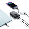 Powerbanka Joyroom JR-PBF18 22,5 W 10 000 mAh so vstavaným Lightning káblom + USB-C kábel 0,25 cm - čierna