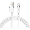 Datový kabel Joyroom Liquid Silikonu N2 USB-A / Lightning 2,4A 1,2 m - bílý