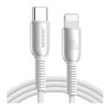 Kabel Joyroom S-A51 Cutting-Edge Series 30W USB-C - Lightning 1,2 m - světle šedý