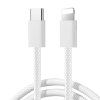 Opletený kabel Joyroom S-A45 Ben Series 30W (USB-C - Lightning) 1m - bílý