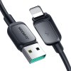 Kábel Joyroom Multi-Color Series A14 Lightning / USB-A 2.4A 2 m - čierny