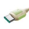 Kabel Joyroom S-A53 3A USB-A - USB-C s fluorescenčním hrotem 2m - béžový