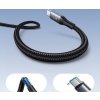 Kabel Joyroom S-A28 Flash Series 3A USB-A - USB-C 1m - černý