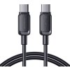 Kabel Joyroom Multi-Color Series A14 USB-C / USB-C 60W 1,2 m - černý