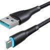 Kabel Joyroom Starry řady SA32-AC6 100W USB-A / USB-C 1m - černý