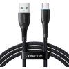 Kabel Joyroom Starry řady SA32-AC6 100W USB-A / USB-C 1m - černý