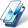Kryt Joyroom 360 Full Case pre iPhone 13 + ochranné sklo z tvrdeného skla modré (JR-BP927 modré)