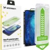 Tvrzené sklo 9H s montážním rámečkem pro iPhone 15 Wozinsky Premium Glass - černé