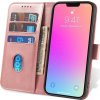 Elegantní pouzdro Magnet Case s stojánkem pro iPhone 13 Pro Max růžové