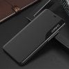 Elegantní pouzdro Eco Leather View Case s stojánkem pro iPhone 13 Pro Max, černé
