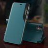 Elegantní pouzdro Eco Leather View Case s stojánkem pro iPhone 13 Pro Max červené