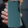 Elegantní pouzdro Eco Leather View Case s stojánkem pro iPhone 13 Pro Max červené