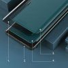 Elegantní pouzdro Eco Leather View Case s stojánkem pro iPhone 13 Pro Max červené
