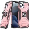 Pouzdro Wozinsky Ring Armor s stojánkem, pro iPhone 13 Pro Max, růžovo-zlaté