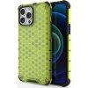 Kryt Honeycomb s TPU Bumperem pro iPhone 13 Pro Max zelený